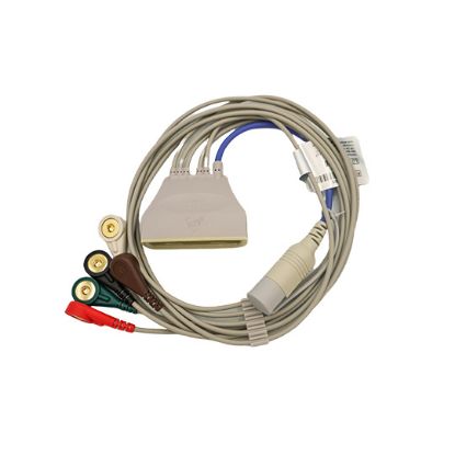 Picture of Philips MX40 Compatible 5 Lead w/SpO2 Reusable Snap