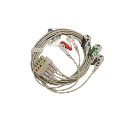 Picture of Philips MX40 Compatible 5 Lead without SpO2 Reusable Pincher/Grabber
