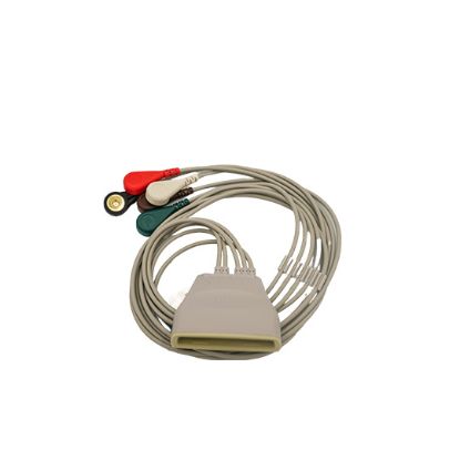 Picture of Philips MX40 Compatible 5 Lead without SpO2 Reusable Snap
