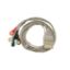Picture of GE/Marquette Compatible Reusable ECG 5 Lead Wire Snap