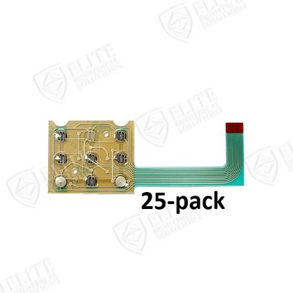 Picture of CADD Legacy Keypad Membrane Switch (8-button) 25-pack