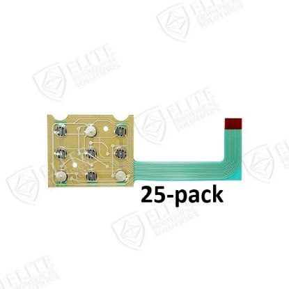 Picture of CADD Legacy Keypad Membrane Switch (9-button) 25-pack