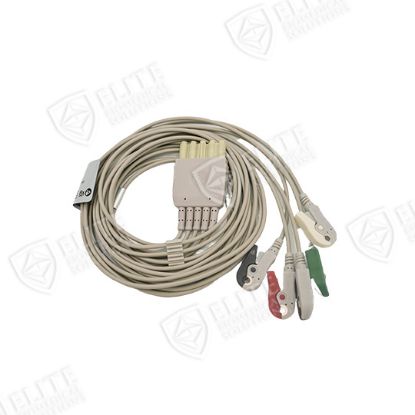 Picture of 5 Lead Reusable ECG Leadwire Pincher