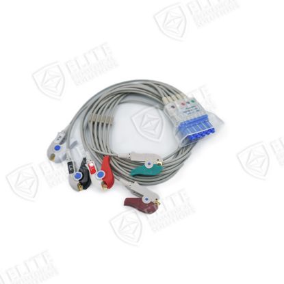 Picture of Philips Compatible 5-Lead ECG with Shower Shield