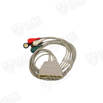 Picture of Philips MX40 Compatible 5 Lead without SpO2 Reusable Snap