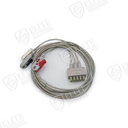 Picture of GE/Marquette Compatible Reusable ECG 3 Lead Wire Pincher/Grabber