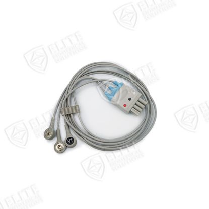 Picture of Nihon Kohden Compatible ECG Lead Wire Snap