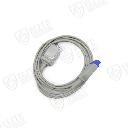 Picture of GE/Marquette Compatible SpO2 Adapter Cable 7ft