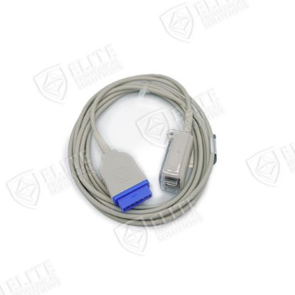 Picture of GE/Marquette Compatible SpO2 Adapter Cable 10ft