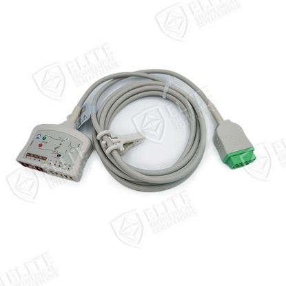 Picture of GE/Marquette Compatible EKG Trunk Cable